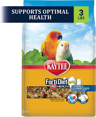 Kaytee Egg-Cite! Forti-Diet Pro Health Conure & Lovebird Food