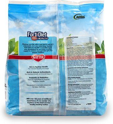 Kaytee Forti-Diet Pro Health Cockatiel Food