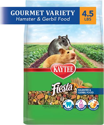 Kaytee Fiesta Gourmet Variety Diet Gerbil & Hamster Food
