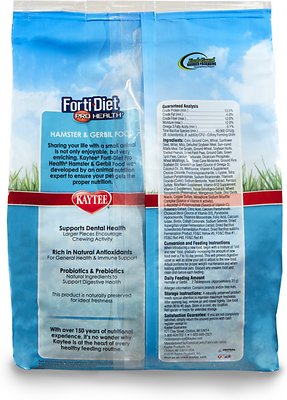 Kaytee Forti-Diet Pro Health Gerbil & Hamster Food