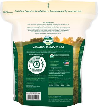 Oxbow Organic Meadow Hay Small Animal Food