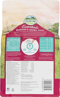 Oxbow Essentials Healthy Handfuls Gerbil & Hamster Food