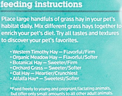 Oxbow Oat Hay Small Animal Food