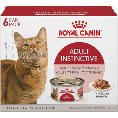 Royal Canin Feline Health Nutrition Adult Instinctive Thin Slices in Gravy Wet Food