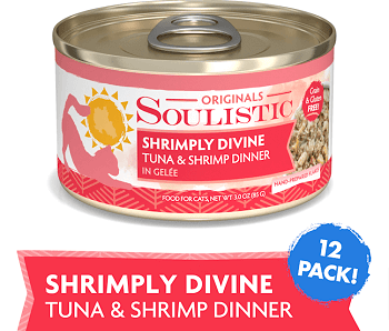 Soulistic Originals Shrimply Divine Tuna & Shrimp Dinner in Gelee Canned Cat Food