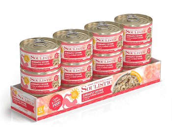 Soulistic Originals Shrimply Divine Tuna & Shrimp Dinner in Gelee Canned Cat Food