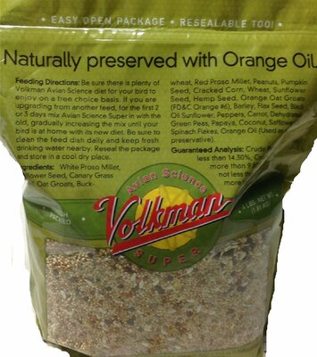 Volkman Avian Science Lovebird & Conure Bird Seed