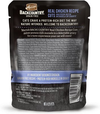 MERRICK Backcountry Grain-Free Real Chicken Recipe Cuts