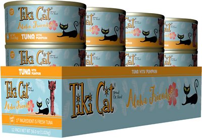 TIKI CAT Aloha Friends Tuna with Pumpkin Grain-Free Wet Food