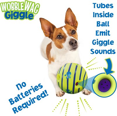 As Seen on TV Wobble Wag Giggle Ball Dog Toy