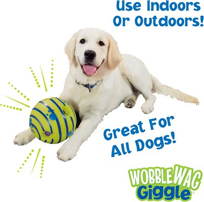As Seen on TV Wobble Wag Giggle Ball Dog Toy