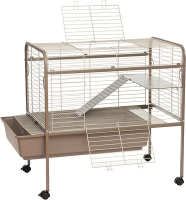 Prevue Pet Products Small Animal Cage, Coco & White