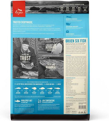 ORIJEN Six Fish Dry Cat Food