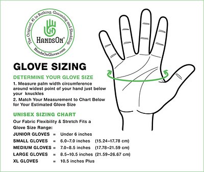 HandsOn All-In-One Pet Bathing & Grooming Gloves