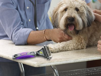 Hertzko Double Sided Dog & Cat Dematting Comb