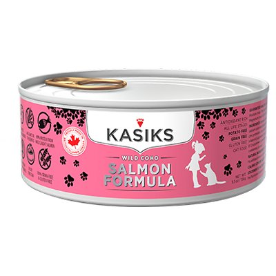 KASIKS Wild Coho Salmon Formula for Cats
