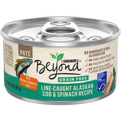 PURINA BEYOND Grain-Free Alaskan Cod Recipe Wet Food