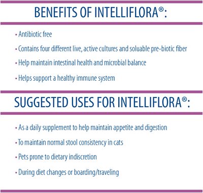 Probios Intelliflora Probiotic Cat Supplement, 30 count