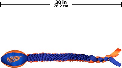 Nerf Dog Squeaker Vortex Chain Tug Dog Toy