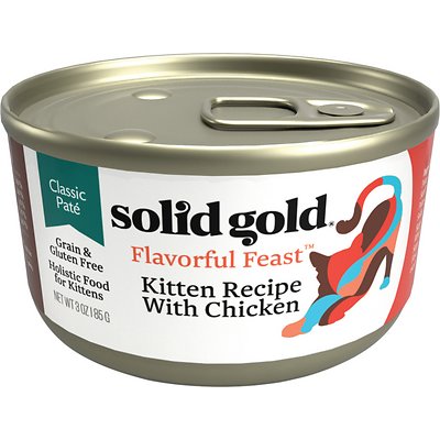 SOLID GOLD Flavorful Feast Kitten Recipe Chicken Pate