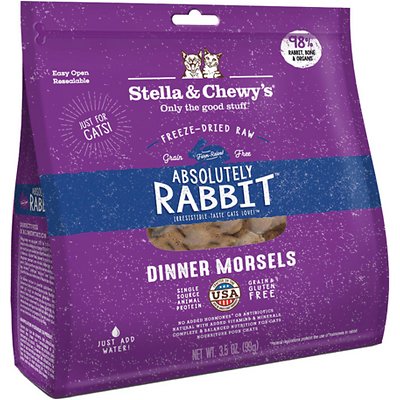 STELLA & CHEWY'S Absolutely Rabbit Freeze-Dried Raw Dinner Morsels