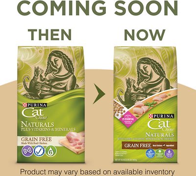 PURINA Cat Chow Naturals Grain-Free with Real Chicken Dry Cat Food
