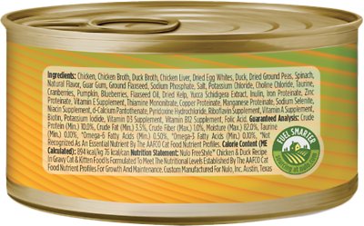 NULO Freestyle Shredded Chicken & Duck in Gravy Grain-Free Canned Food