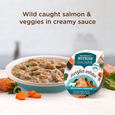 RACHAEL RAY NUTRISH Purrfect Entrees Grain-Free Sea-Sational Florentine