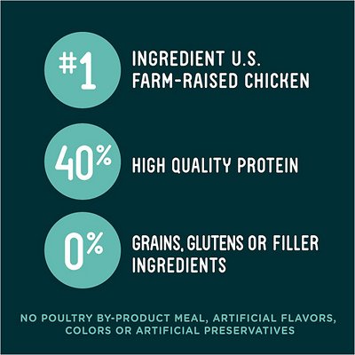 RACHAEL RAY NUTRISH PEAK Grain-Free Natural Woodland Catch Recipe with Chicken, Trout & Salmon Dry Food