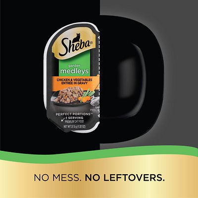 SHEBA Garden Medleys Chicken & Vegetables Entrée in Gravy