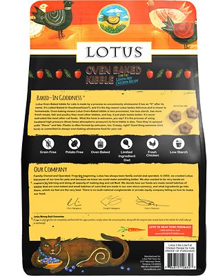 LOTUS Oven Baked Kibble Low-Fat Chicken Recipe