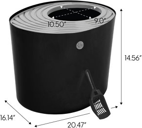 IRIS Top Entry Cat Litter Box