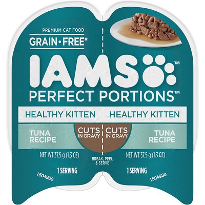 IAMS Perfect Portions Indoor Cuts in Gravy Tuna Recipe
