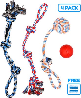 Pacific Pups Rescue Assorted Rope Dog Toys