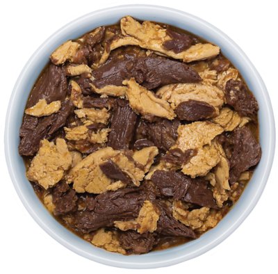 REDBARN NATURALS Tuna & Salmon Entrée Filets Flaked in Gravy