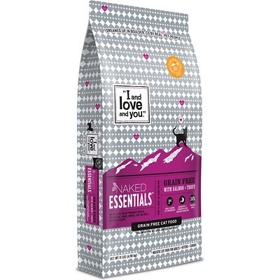 I AND LOVE AND YOU Naked Essentials Salmon + Trout Dry Cat Food