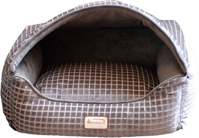 Armarkat Collasible Zipper Top Cuddle Cave Cat Bed