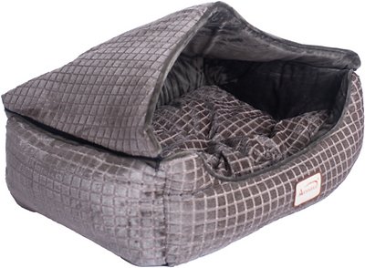 Armarkat Collasible Zipper Top Cuddle Cave Cat Bed