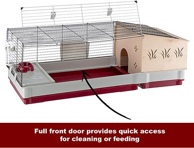 Ferplast Krolik 140 Rabbit Cage & Wood Hutch