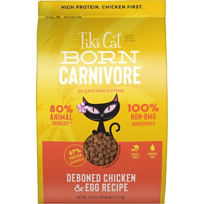 TIKI CAT Born Carnivore Chicken Luau Grain-Free Dry Cat Food