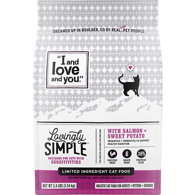 I AND LOVE AND YOU Lovingly Simple Salmon & Sweet Potato Recipe Dry Food