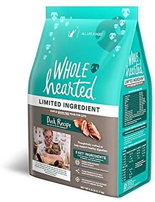WHOLEHEARTED Grain-Free Limited Ingredient Duck Recipe Dry Food