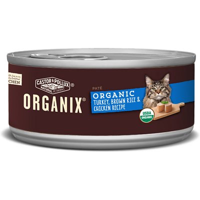 CASTOR & POLLUX Organic Turkey, Brown Rice & Chicken Recipe