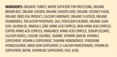 CASTOR & POLLUX Organic Turkey, Brown Rice & Chicken Recipe