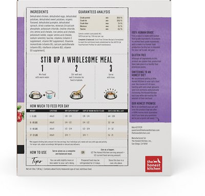 The Honest Kitchen Dehydrated Chicken Grain-Free Cat Food
