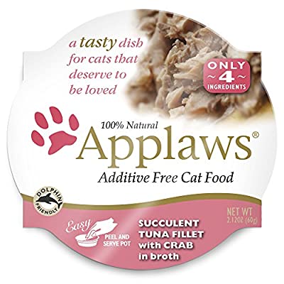APPLAWS Succulent Tuna Filet with Crab Cat Pots