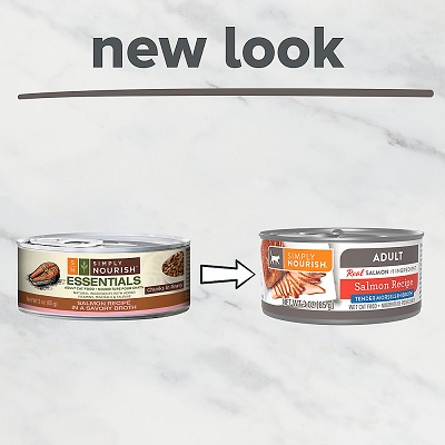SIMPLY NOURISH Salmon Recipe Morsels Wet Cat Food