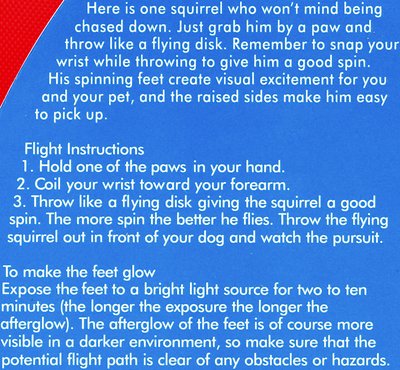 Chuckit! Flying Squirrel Dog Toy
