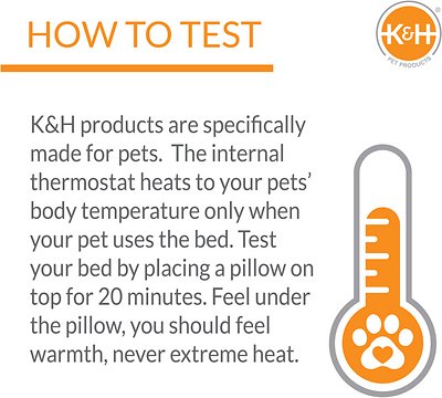 K&H Pet Products Thermo-Kitty Cat Bed