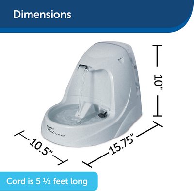 Drinkwell Platinum Plastic Dog & Cat Fountain